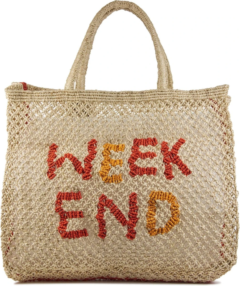 The Jacksons Shopper Dames / Handtas - - Shopper Weekend - Beige Combi 5 The Jacksons Shopper Dames / Handtas - - Shopper Weekend - Beige Combi - Afbeelding 3