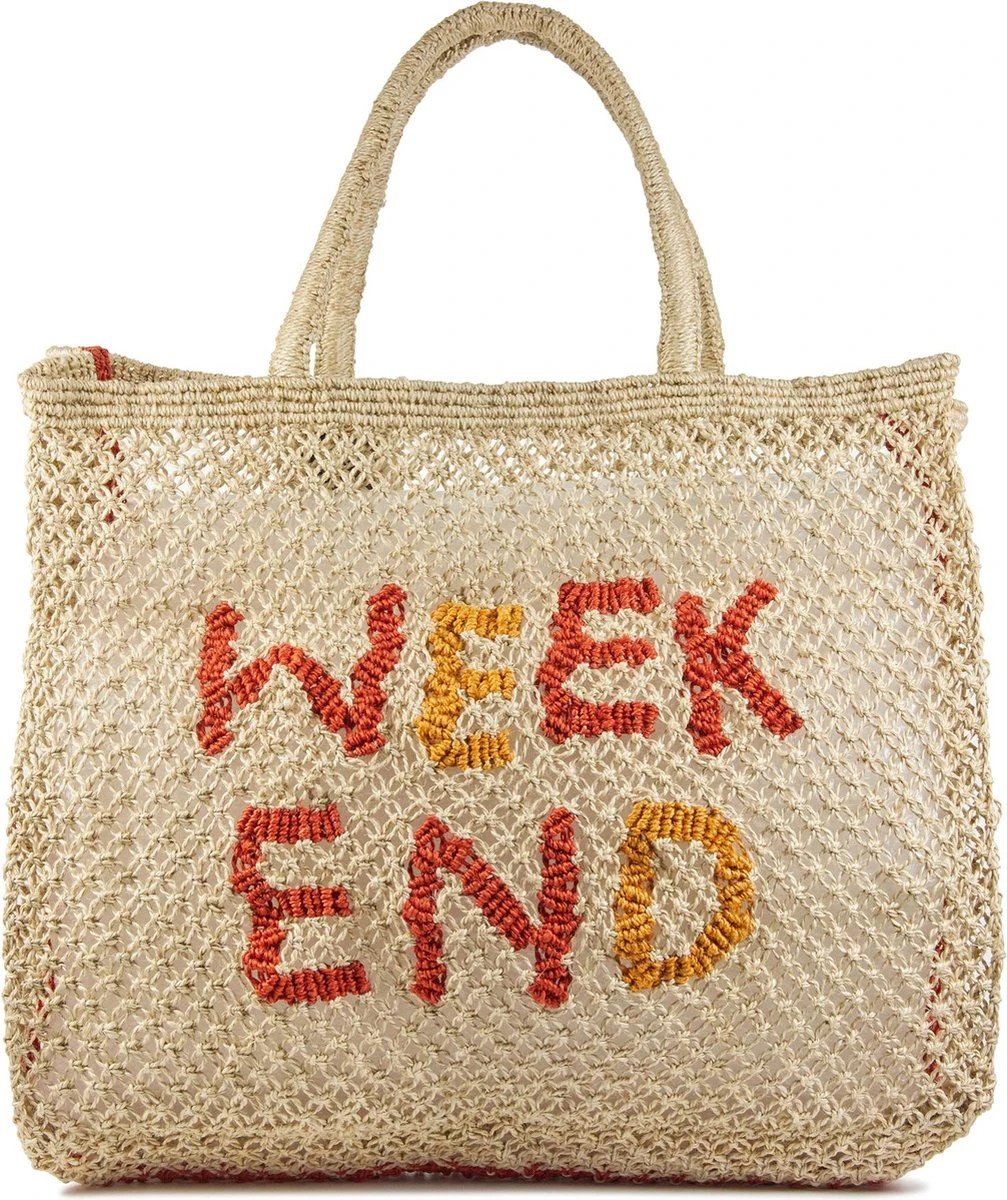 The Jacksons Shopper Dames / Handtas - - Shopper Weekend - Beige Combi 3 The Jacksons Shopper Dames / Handtas - - Shopper Weekend - Beige Combi