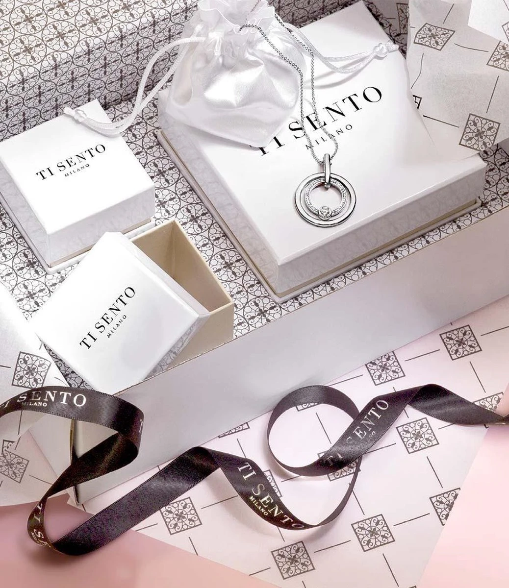 TI SENTO - Milano Ti Sento Oorbellen Verguld 9 TI SENTO - Milano Ti Sento Oorbellen Verguld - Afbeelding 7