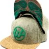 Woed | FLUID - Snapback - Pet - Groen - Hennep - Kurk 2 Woed | FLUID - Snapback - Pet - Groen - Hennep - Kurk -Liora Luxe Winkel 1038x1200 8