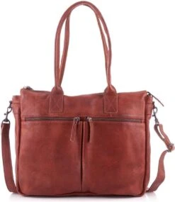 Bear Design Business Schoudertas Binni Met Laptopvak 17'' Cognac -Liora Luxe Winkel 1040x1200 12