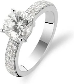 TI SENTO - Milano TI SENTO Milano Ring 1737ZI - Maat 56 (17,75 Mm) - Gerhodineerd Sterling Zilver -Liora Luxe Winkel 1050x1200 3