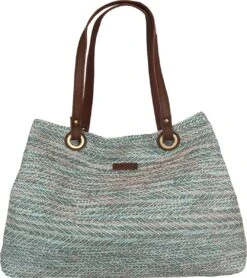 Sunny Beach Bag (Smaragdgroen)