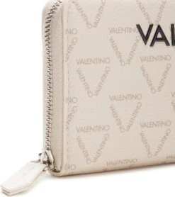 Valentino Bags Portemonnee / Wallet / Portefeuille Dames - Ritsportemonnee - Jelly - Imitatieleer - Beige -Liora Luxe Winkel 1067x1200 2