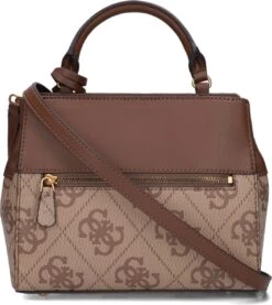 Guess Berta Sml Dbl Cmprtmnt Satchel Schoudertassen Dames - Camel - Maat ONESIZE 15 Guess Berta Sml Dbl Cmprtmnt Satchel Schoudertassen Dames - Camel - Maat ONESIZE -Liora Luxe Winkel 1070x1200 1