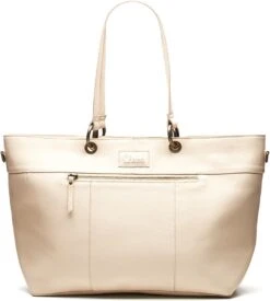 Chabo Bags - Shopper Copenhagen - Shopper - Schoudertas - Leer - Off White -Roomwit -Liora Luxe Winkel 1078x1200