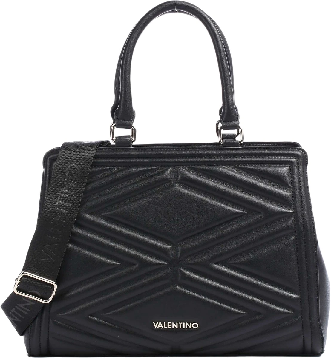 Valentino Bags Souvenir Re Shopping - Zwart 3 Valentino Bags Souvenir Re Shopping - Zwart