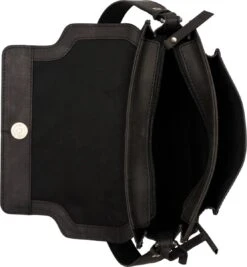 Burkely Casual Cayla Dames Schoudertas Satchel - Zwart -Liora Luxe Winkel 1112x1200