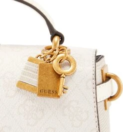 Guess Izzy Dames Crossbody Handtas Kunstleer - Wit 15 Guess Izzy Dames Crossbody Handtas Kunstleer - Wit -Liora Luxe Winkel 1118x1200