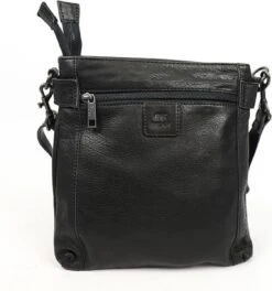 Bear Design Teppie Leren Schoudertas - Zwart -Liora Luxe Winkel 1124x1200