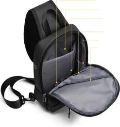 Pro-Care CrossBody Tas - Waterdicht - Universele Fit - Tablet 7.9 Inch - Telefoon Kabel Opening - Uniek Design - Zwart 23 Pro-Care CrossBody Tas - Waterdicht - Universele Fit - Tablet 7.9 Inch - Telefoon Kabel Opening - Uniek Design - Zwart -Liora Luxe Winkel 1130x1200 1