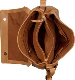 Burkely Just Jolie Dames Crossover Messenger Tas - Cognac -Liora Luxe Winkel 1135x1200