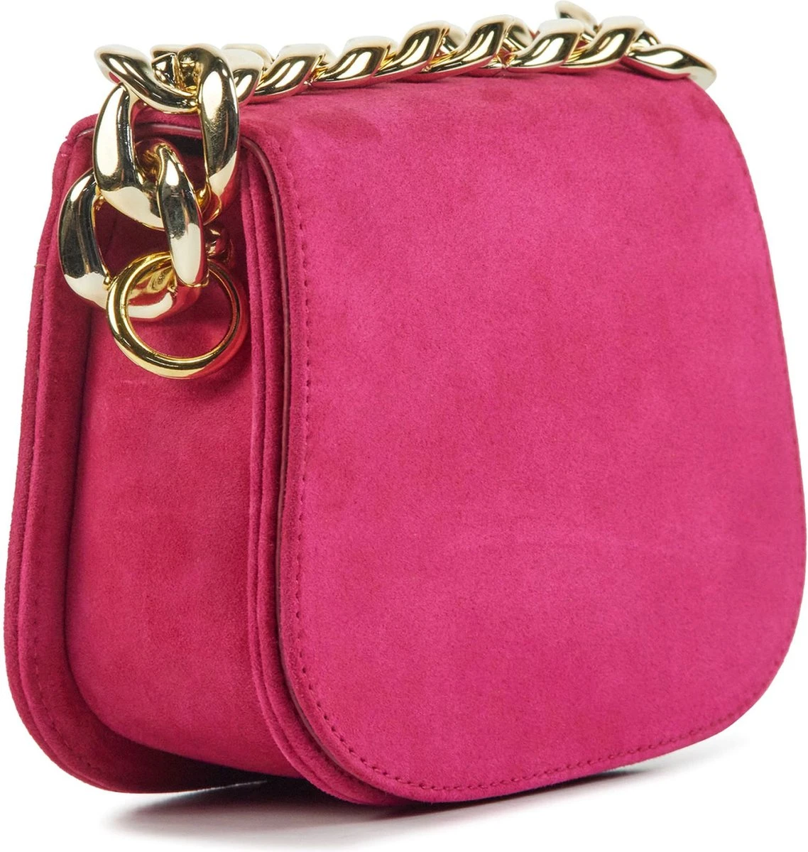 Unisa Crossbodytas Dames / Handtas - Suède - ZBruna_23 - Fuchsia 5 Unisa Crossbodytas Dames / Handtas - Suède - ZBruna_23 - Fuchsia - Afbeelding 3