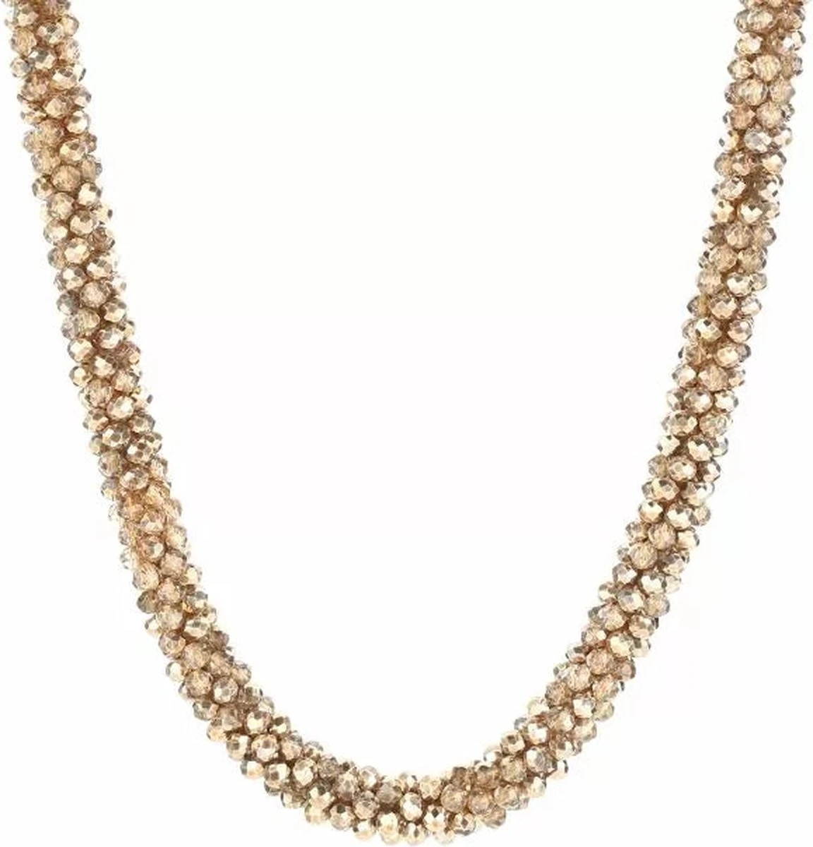 Bijoutheek Collier Kleine Kralen Donker Rood 7 Bijoutheek Collier Kleine Kralen Donker Rood - Afbeelding 5