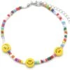 Enkelbandje Met Kralen - Smileys - Anklet - Lengte 25-30 Cm -Liora Luxe Winkel 1162x1200 3