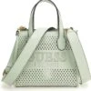 Guess Handtas Katey Perf Mini Mint Dames Handtas - Mint 1 Guess Handtas Katey Perf Mini Mint Dames Handtas - Mint -Liora Luxe Winkel 1165x1200