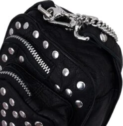 Nunoo Helena Disco Schoudertas Dames - Zwart -Liora Luxe Winkel 1170x1200