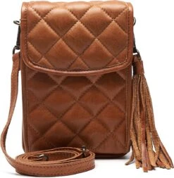 Chabo Bags - Milano Mover - Crossbodytas -Leer - Bruin