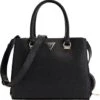 Guess Eco Alexie Girlfriend Satchel Dames Handtas - Zwart 2 Guess Eco Alexie Girlfriend Satchel Dames Handtas - Zwart -Liora Luxe Winkel 1185x1200 1