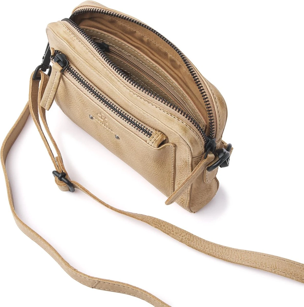 DR Amsterdam Schoudertas - Tampa - Beige 5 DR Amsterdam Schoudertas - Tampa - Beige - Afbeelding 3