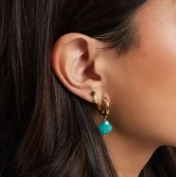 Oorbellen - Klaver - Natuursteen - Groen - Amazoniet 5 Oorbellen - Klaver - Natuursteen - Groen - Amazoniet -Liora Luxe Winkel 1191x1200 2