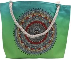 Strandtas Shopper Weekendtas Met Rits Multi Groen 8 Strandtas Shopper Weekendtas Met Rits Multi Groen -Liora Luxe Winkel 1200x1004 2