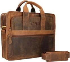 The Rat Pack Hand Messenger Schoudertas 15.6'' Bogart Bruin 22 The Rat Pack Hand Messenger Schoudertas 15.6'' Bogart Bruin -Liora Luxe Winkel 1200x1061 3