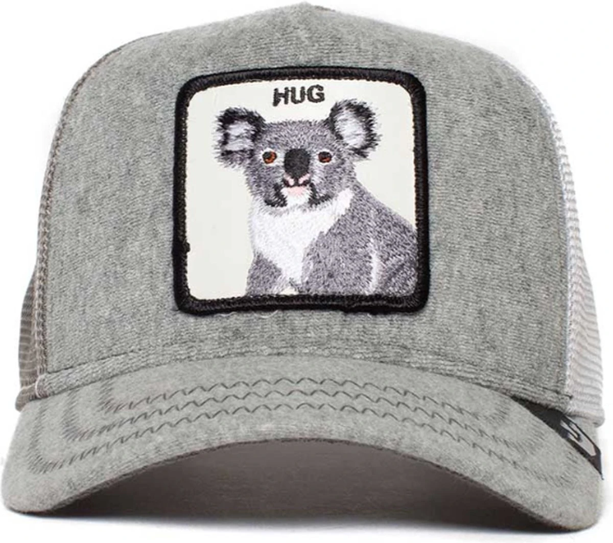 Goorin Bros. Mr. Nice Guy Trucker Cap - Grey 3 Goorin Bros. Mr. Nice Guy Trucker Cap - Grey