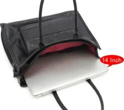 Wimona Fantasia 4080 Schoudertas / Laptopotas - Zwart -Liora Luxe Winkel 1200x1067 4