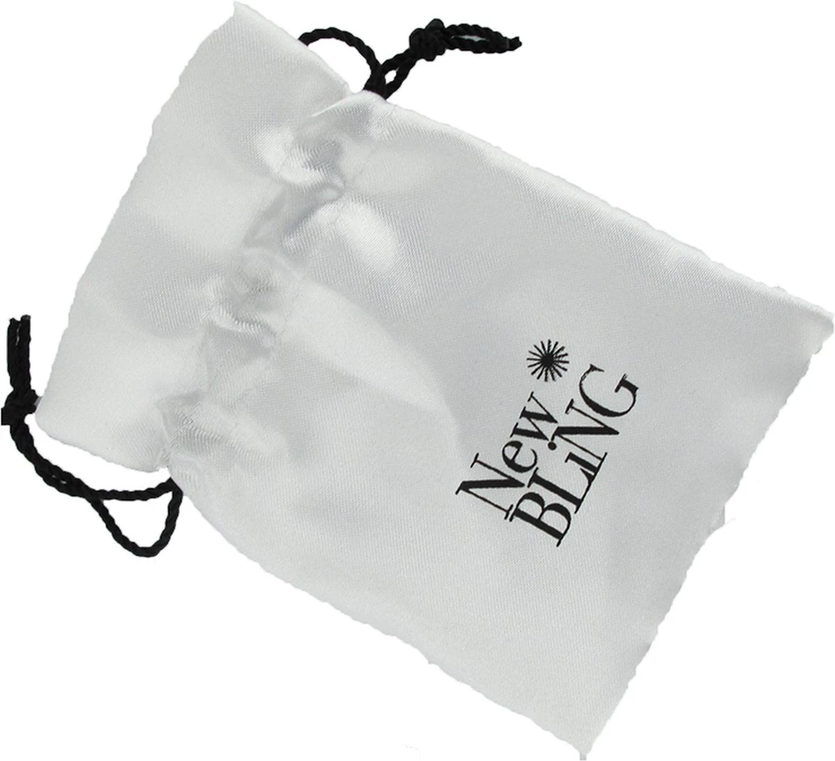 New Bling 9NB-1029 Zilveren Oorknopjes Met Zirkonia - 2x3,5mm - Blauw - Baquette - Rhodium - Zilver 4 New Bling 9NB-1029 Zilveren Oorknopjes Met Zirkonia - 2x3,5mm - Blauw - Baquette - Rhodium - Zilver - Afbeelding 2