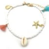 Enkelbandje - Schelp En Zeester - Anklet - Lengte 25-30 Cm - Wit -Liora Luxe Winkel 1200x1112 5