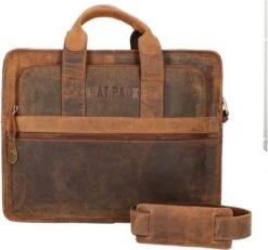The Rat Pack Hand Messenger Schoudertas 15.6'' Bogart Bruin 20 The Rat Pack Hand Messenger Schoudertas 15.6'' Bogart Bruin -Liora Luxe Winkel 1200x1122 1