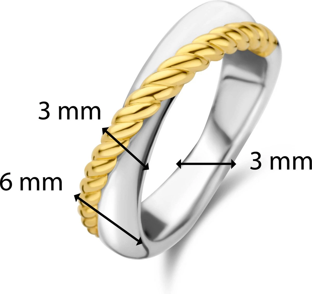 TI SENTO - Milano Ring 12294MW - Zilveren Dames Ring - Maat 62 7 TI SENTO - Milano Ring 12294MW - Zilveren Dames Ring - Maat 62 - Afbeelding 5