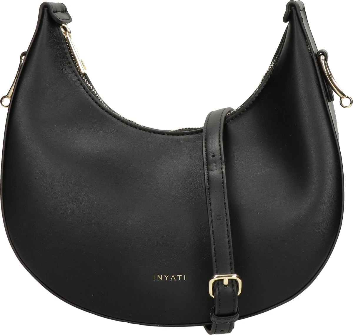 Inyati Juna Crossbody Dames Schoudertas - Zwart - Maat Geen 5 Inyati Juna Crossbody Dames Schoudertas - Zwart - Maat Geen - Afbeelding 3