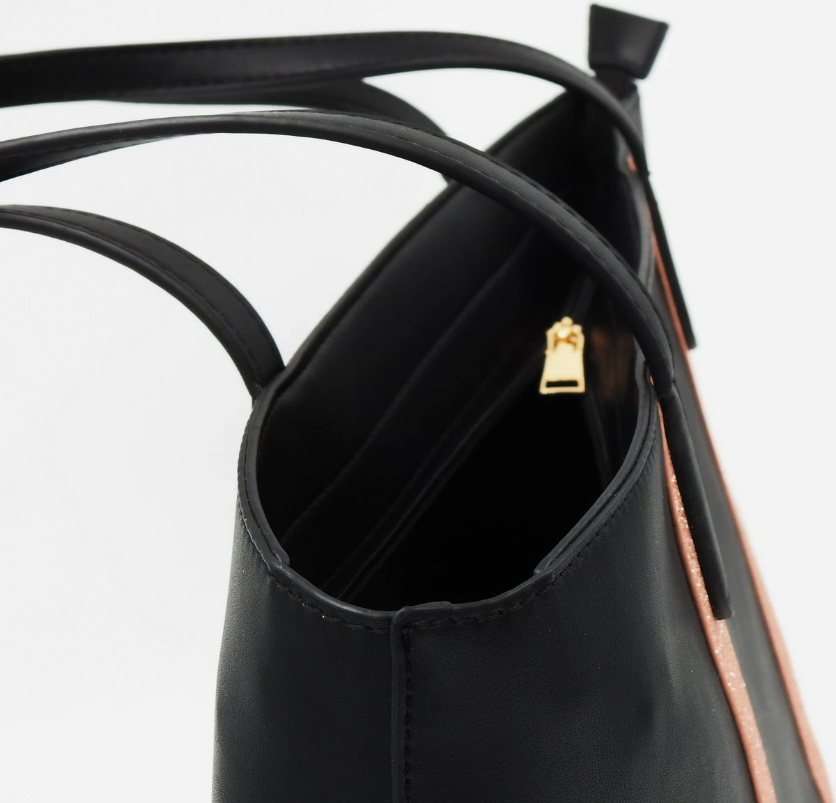 Handtassen - Dames - Set - Shopper En Telefoontasje - Giliss Fashion - Zwart 4 Handtassen - Dames - Set - Shopper En Telefoontasje - Giliss Fashion - Zwart - Afbeelding 2