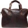 Manfield - Bruine Laptoptas Leer -Liora Luxe Winkel 1200x1155 1
