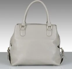 SALE BELUCIA Civenna Dames Handtas - Schoudertas Kalfsleer Lichtgrijs -Liora Luxe Winkel 1200x1157