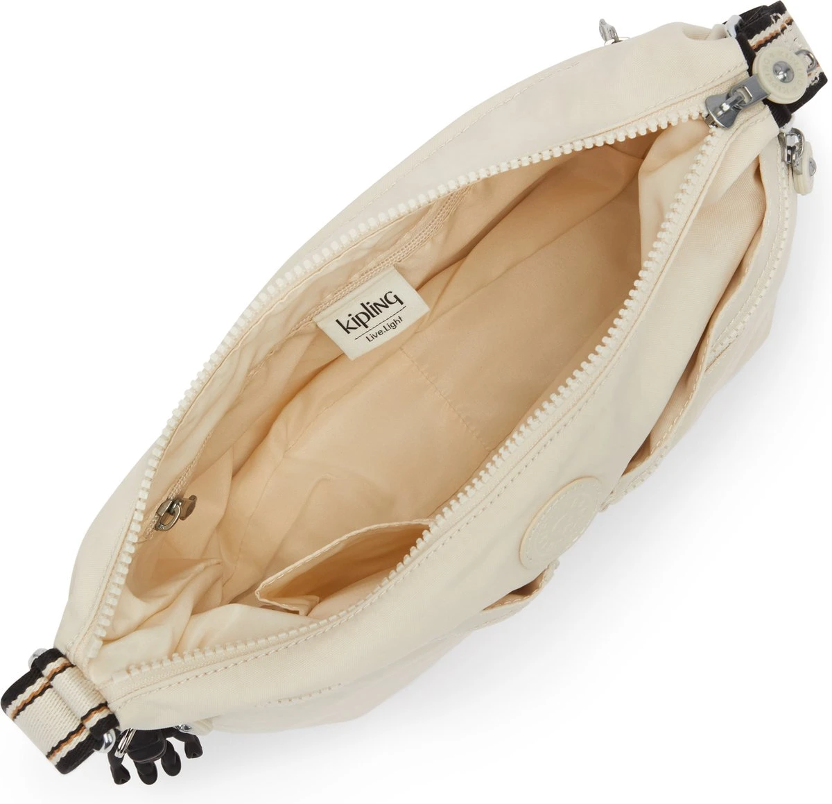 Kipling IZELLAH Crossbody - Light Sand 6 Kipling IZELLAH Crossbody - Light Sand - Afbeelding 4