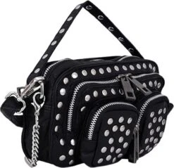 Nunoo Helena Disco Schoudertas Dames - Zwart