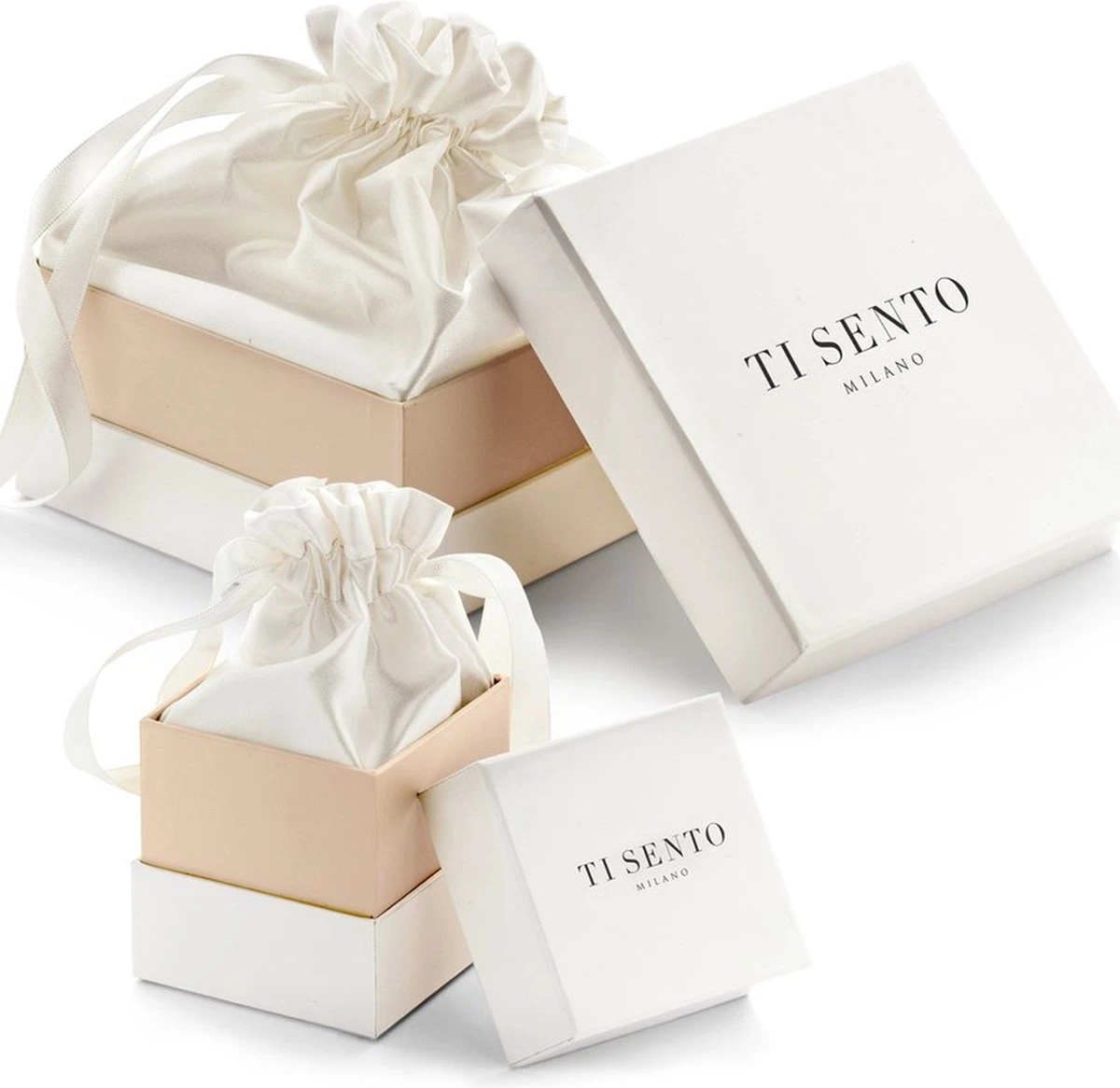 TI SENTO - Milano Ti Sento Oorbellen Verguld 5 TI SENTO - Milano Ti Sento Oorbellen Verguld - Afbeelding 3