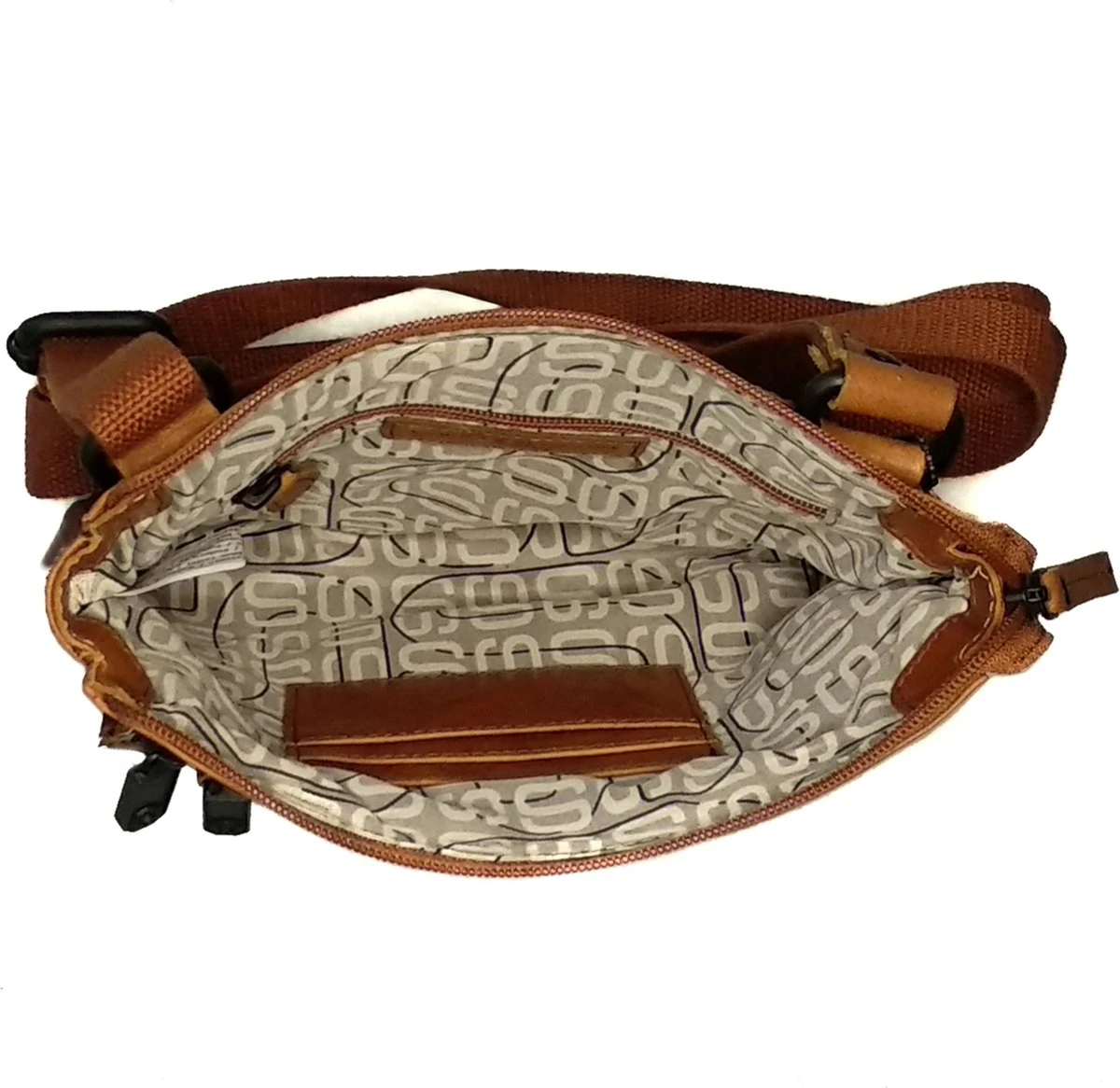 Spikes En Sparrow Crossbody Schoudertas Zwart 6 Spikes En Sparrow Crossbody Schoudertas Zwart - Afbeelding 4