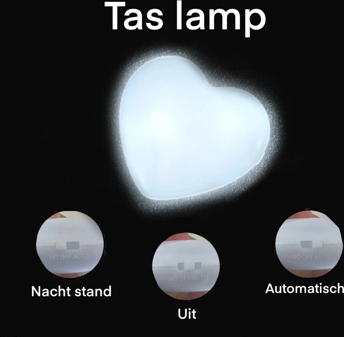 Tas Licht Hart- Lamp - Accessoires - Sleutelhanger - Musthaves - Rugtas - Handtas - Dames 7 Tas Licht Hart- Lamp - Accessoires - Sleutelhanger - Musthaves - Rugtas - Handtas - Dames - Afbeelding 5