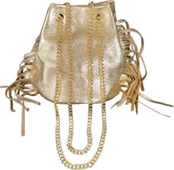 Tas - Buideltas - Schoudertas - Goud - Metallic - Leer - Boho - Trend - Lente - Zomer - Nieuwe Collectie -Liora Luxe Winkel 1200x1176