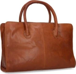 Manfield - Bruine Cognac Handtas -Liora Luxe Winkel 1200x1178