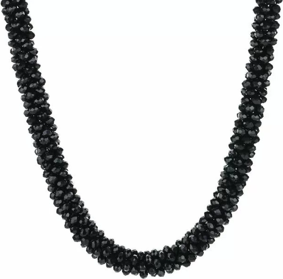 Bijoutheek Collier Kleine Kralen Donker Rood 4 Bijoutheek Collier Kleine Kralen Donker Rood - Afbeelding 2