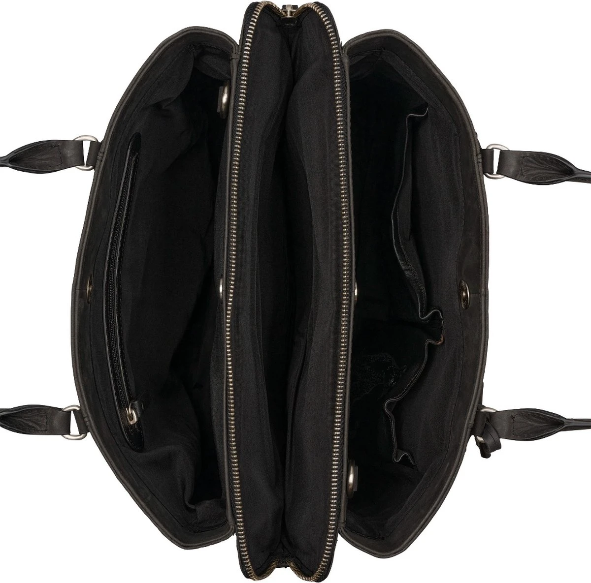 Burkely Casual Cayla Dames Werktas 13.3" - Zwart 6 Burkely Casual Cayla Dames Werktas 13.3" - Zwart - Afbeelding 4