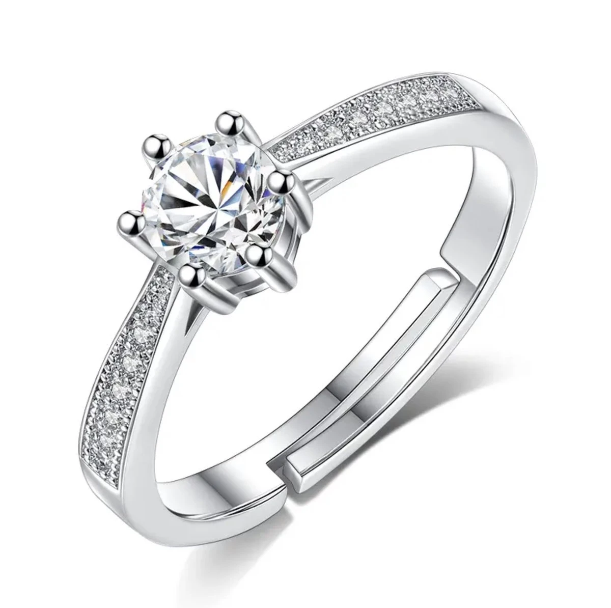 Ring Dames | Zilveren Dames Ring | Ring Met Steen Zirkonia | Verlovingsring | 925 Zilver Plated | Zirkonia Dames Ring | One Size Ring | Verstelbare Ring | Cadeau Voor Vrouw | Cadeau Voor Beste Vriendin | Valentijnscadeautje Voor Vrouw | Valentijn 3 Ring Dames | Zilveren Dames Ring | Ring Met Steen Zirkonia | Verlovingsring | 925 Zilver Plated | Zirkonia Dames Ring | One Size Ring | Verstelbare Ring | Cadeau Voor Vrouw | Cadeau Voor Beste Vriendin | Valentijnscadeautje Voor Vrouw | Valentijn