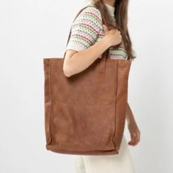 Manfield - Cognac Leren Shopper 8 Manfield - Cognac Leren Shopper -Liora Luxe Winkel 1200x1200 100