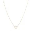 Go Dutch Label Collier Open Hart Klein Goud -Liora Luxe Winkel 1200x1200 235