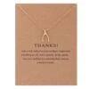 Bixorp Luck Dames Ketting Met Gouden Wensbotje - "Thanks !" - Bedankt Cadeautje - 45/50cm - Cadeau Voor Valentijnsdag - Cadeau Voor Vrouw - Goudkleurig -Liora Luxe Winkel 1200x1200 266